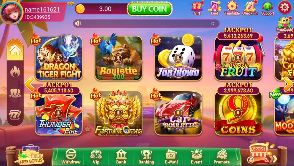 777XK Games Available