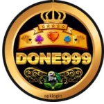 Done999 online casino game logo with bold modern design