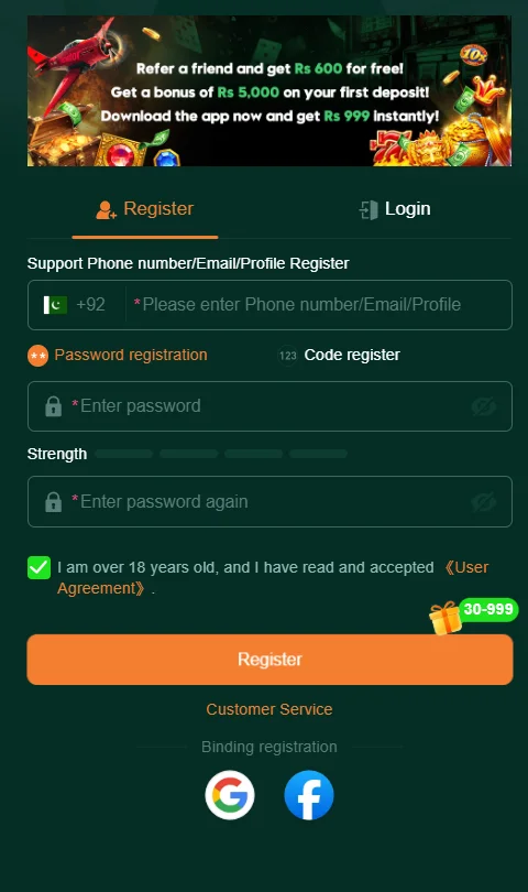 BetQQ Game Register